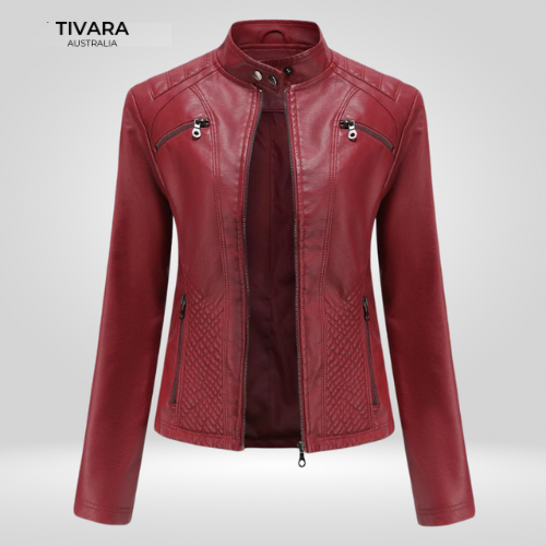 VEGA™ | Women's Leather Jacket