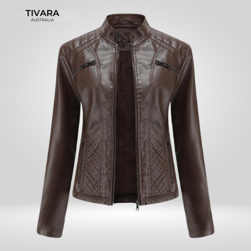 VEGA™ | Women's Leather Jacket