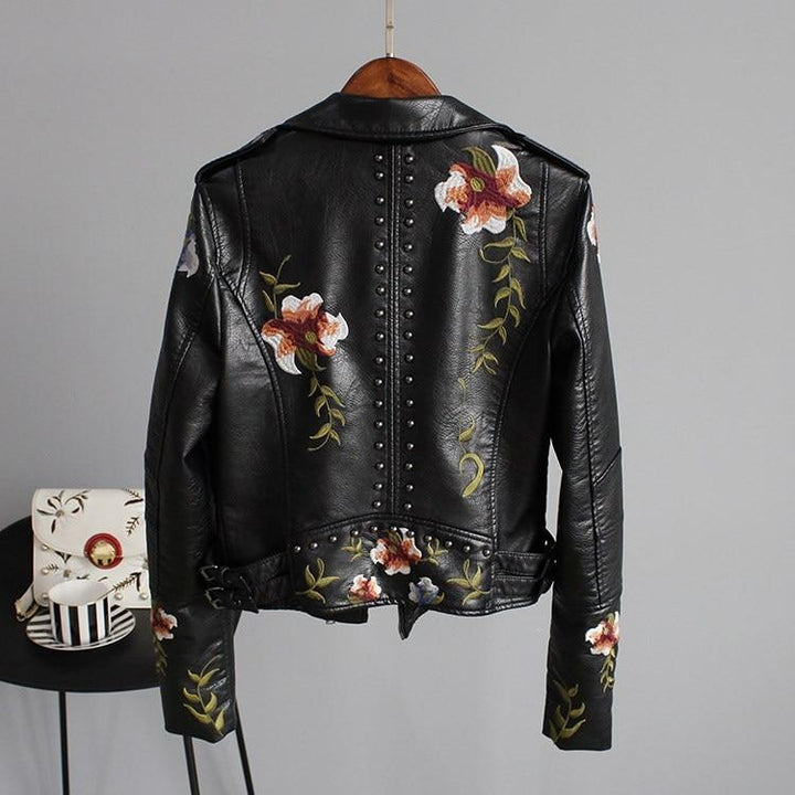 INEZ Leather Jacket