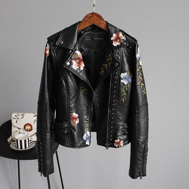 INEZ Leather Jacket